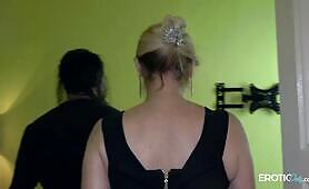 Homeless Street Pickup: Entryway BJ, Bed Pussy Slam & Mouth Cum Gulp!