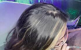 Flexi teen squirting first time on porn cam after hard Anal Fuck