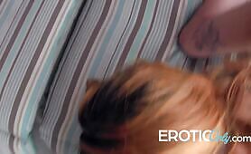 my girlfriend fucked on the balcony